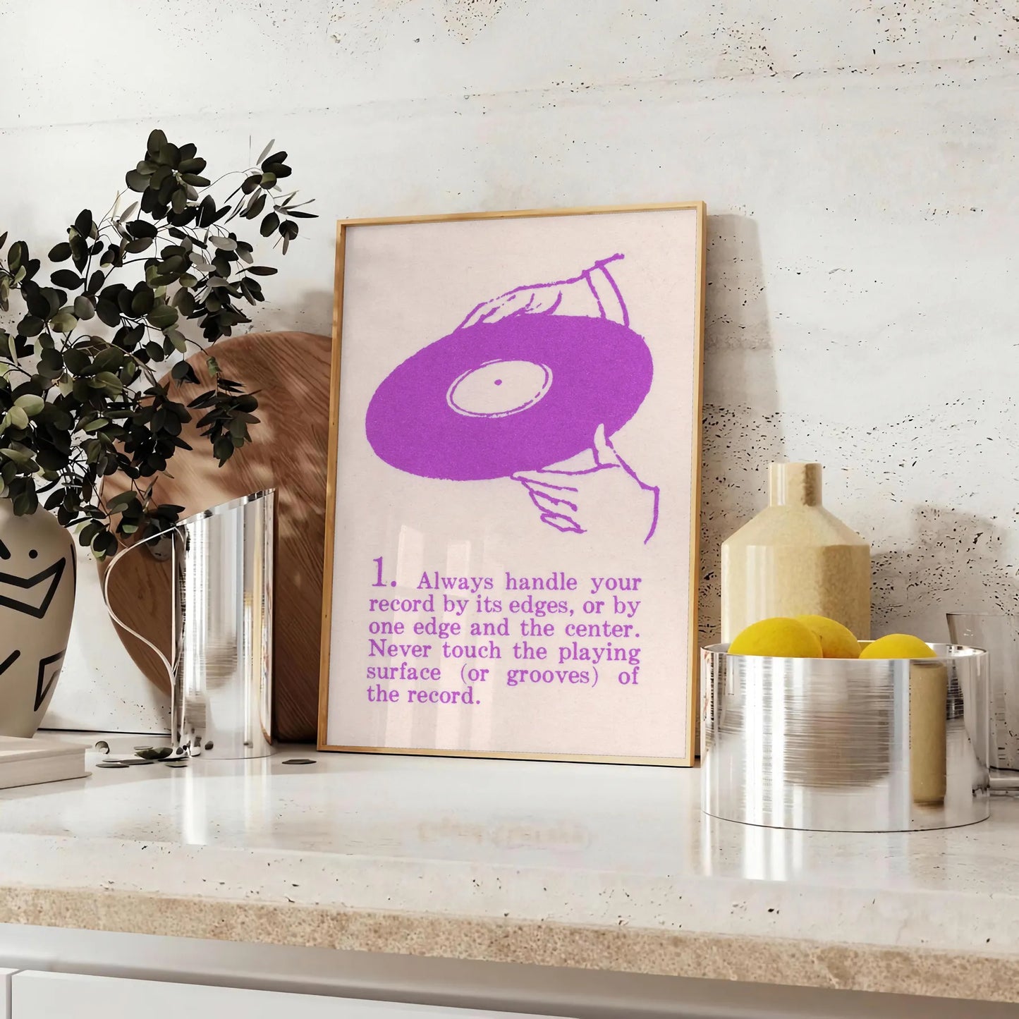 space motivational art poster vibrant green purple hues inspiring wall perfect thoughtful gift striking addition decor unframed options style