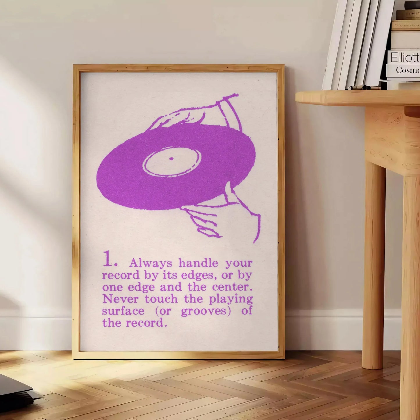 space motivational art poster vibrant green purple hues inspiring wall perfect thoughtful gift striking addition decor unframed options style
