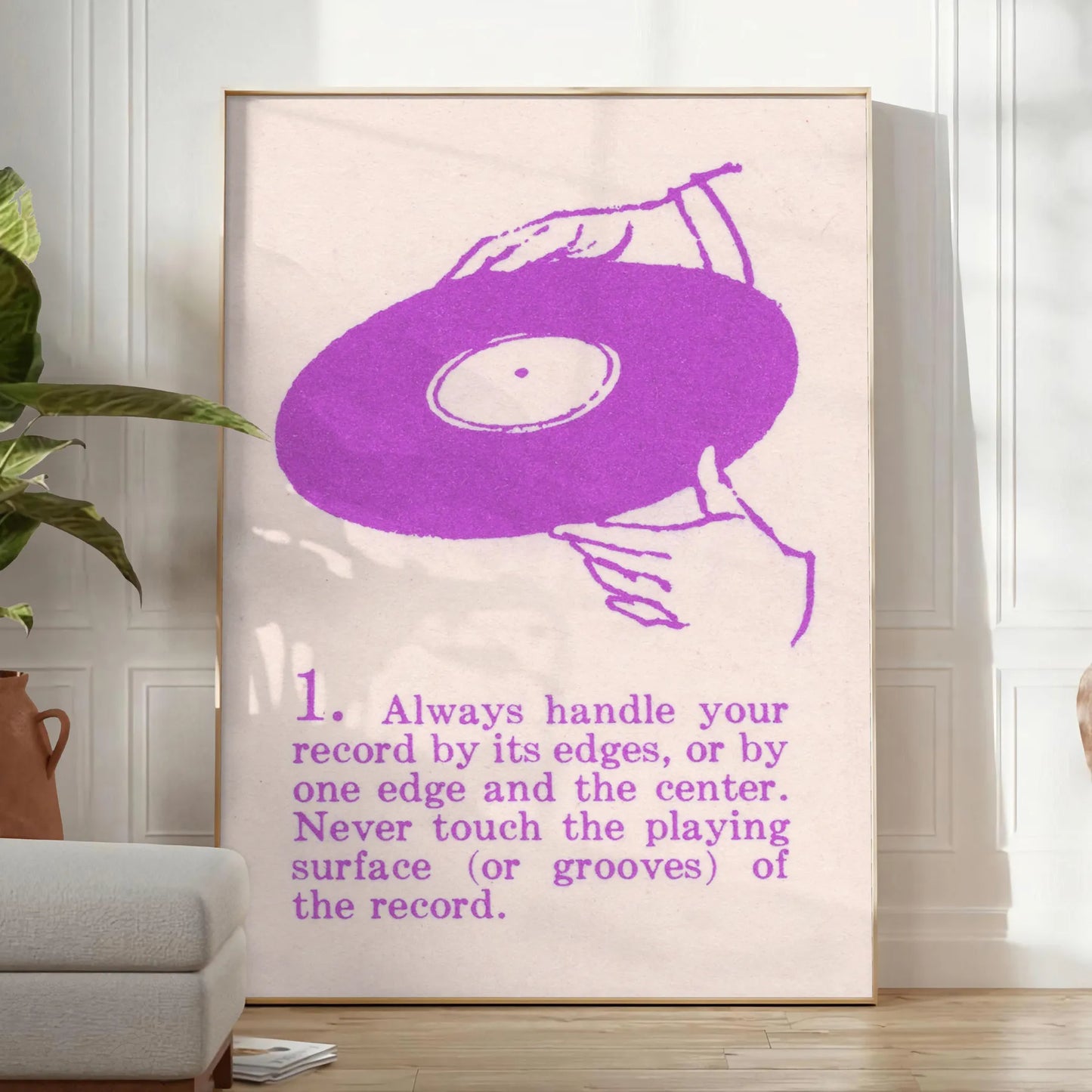 space motivational art poster vibrant green purple hues inspiring wall perfect thoughtful gift striking addition decor unframed options style