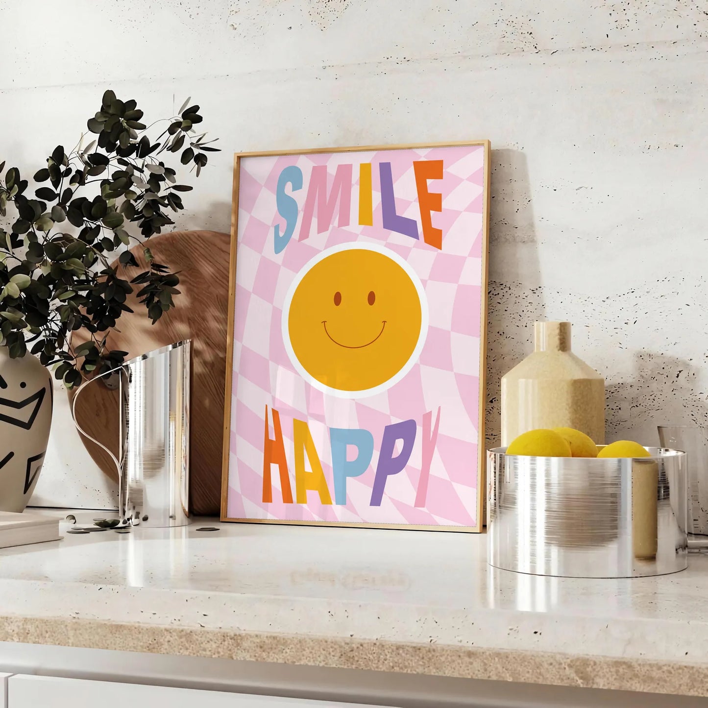 space motivational poster gray brown tones perfect everyday positivity stunning wall art ideal gift motivation style preferred dimension A4 cm A0