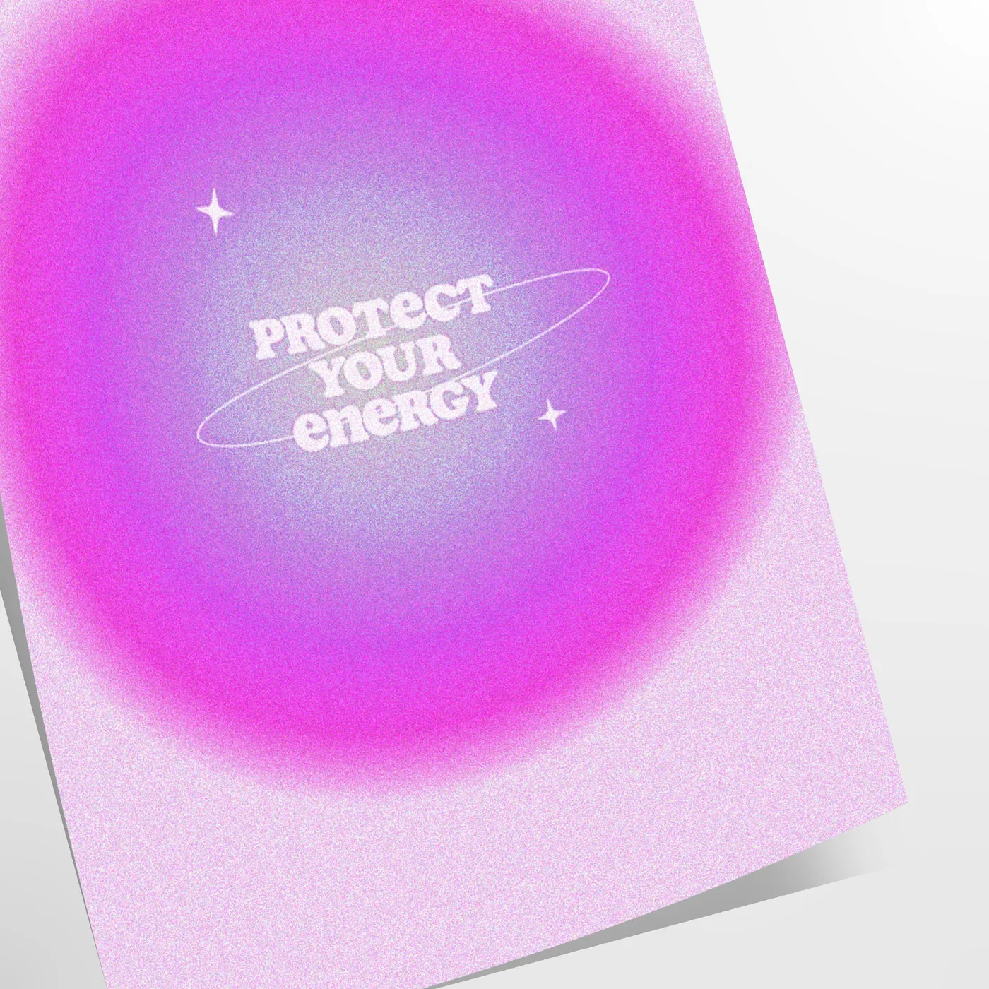 space motivational poster blue purple hues inspiring wall art perfect touch positivity room print gift decor sizes A4 cm A0