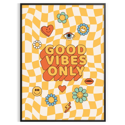 space motivational poster earthy brown refreshing green tones inspirational wall art thoughtful gift artwork touch motivation room available A4 cm A0