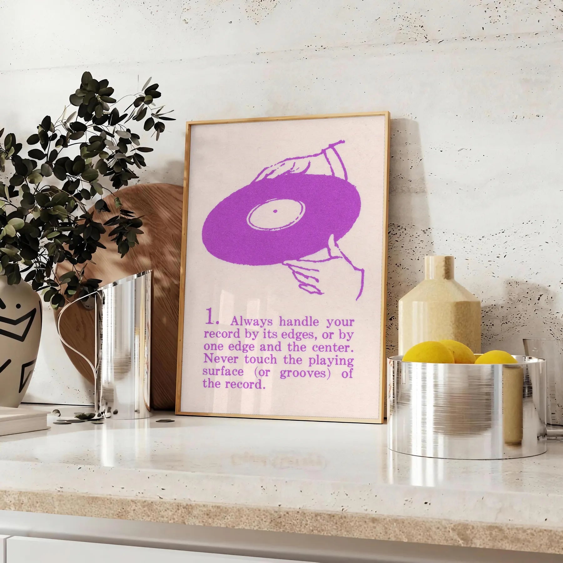 space motivational art poster vibrant green purple hues inspiring wall perfect thoughtful gift striking addition decor unframed options style