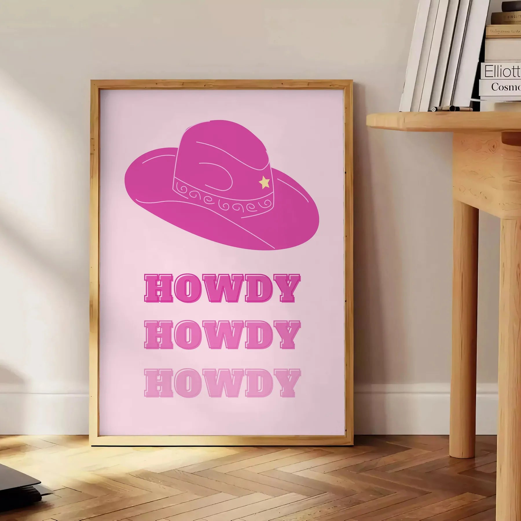 space motivational poster warm brown vibrant pink hues captivating wall art perfect personal inspiration thoughtful gift ideal finish framed room inspiring artwork